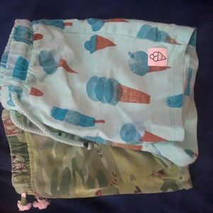 Zara drawstring shorts